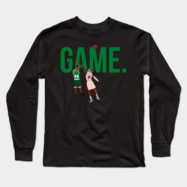 Paul Pierce - Game Long Sleeve T-Shirt by xavierjfong